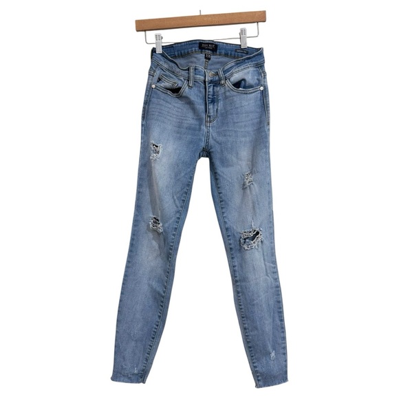 Judy Blue Denim - Judy Blue Skinny Jeans Distressed Size 3